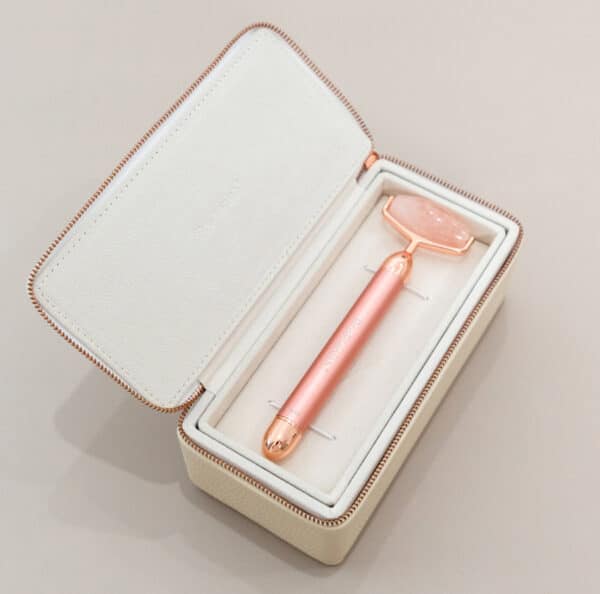 ProPlenish Micro-vibrating Rose Quartz Roller
