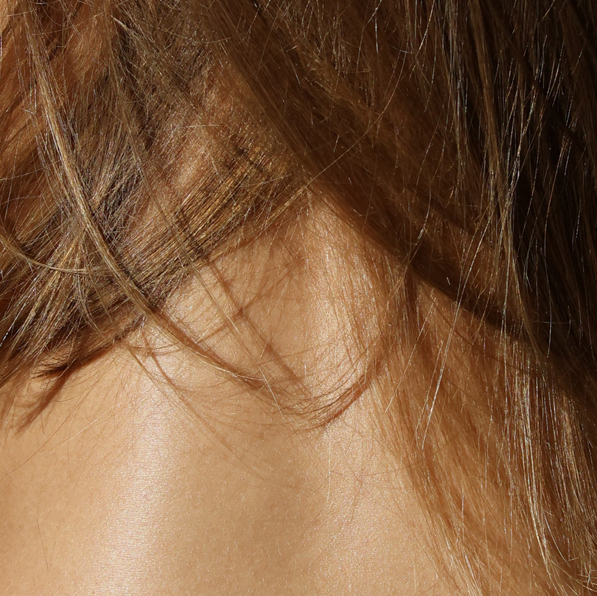 Hair growth with collagen supplement
