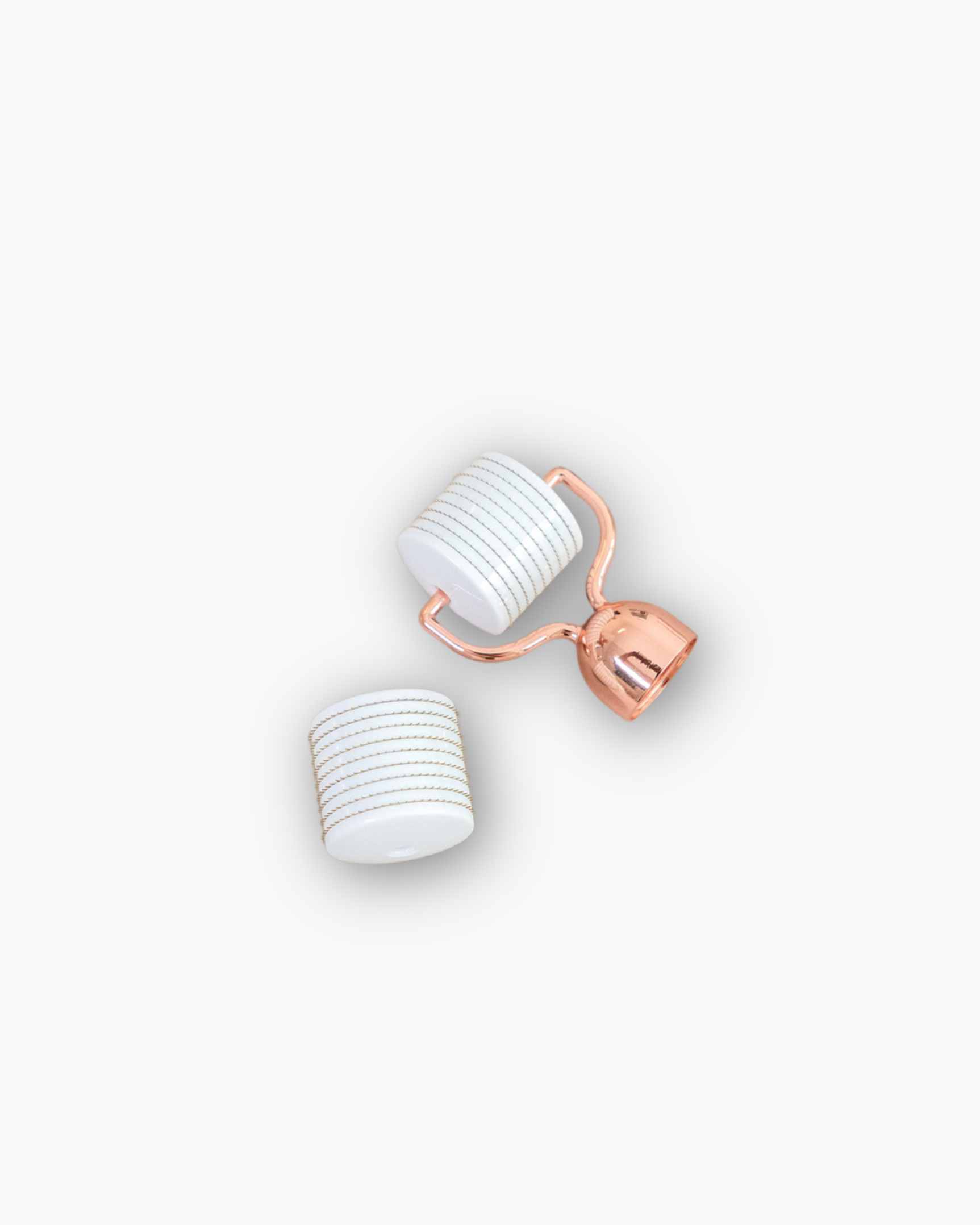 Microneedle derma roller attachment