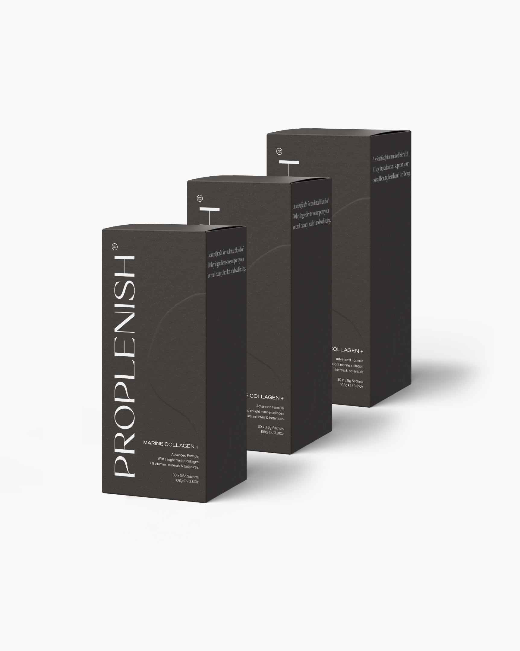 3 Boxes ProPlenish Marine Collagen